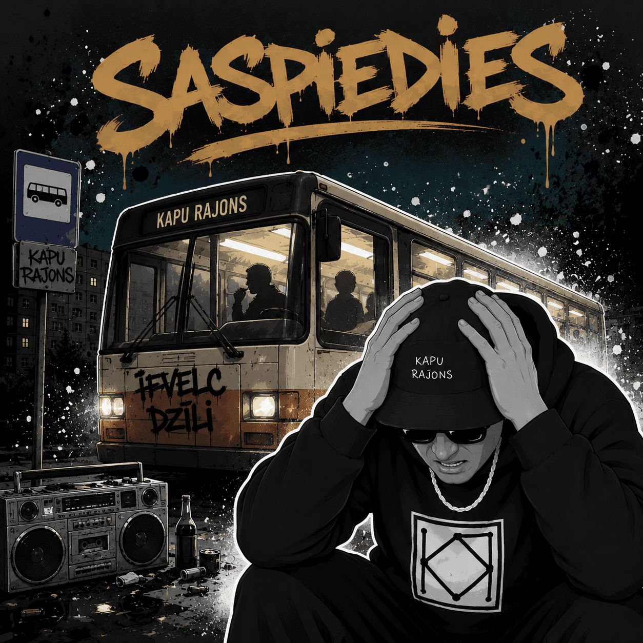 SASPIEDIES vāka noformējums